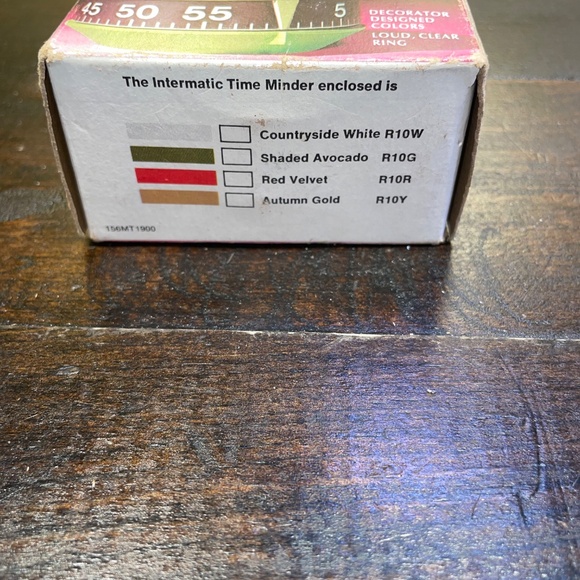 Vintage Intermatic Time Minder Time Keeper Country Side White 1 Hour Setting - Picture 7 of 8